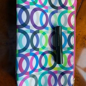 Kapitza x Clinique makeup bag & trial mascara